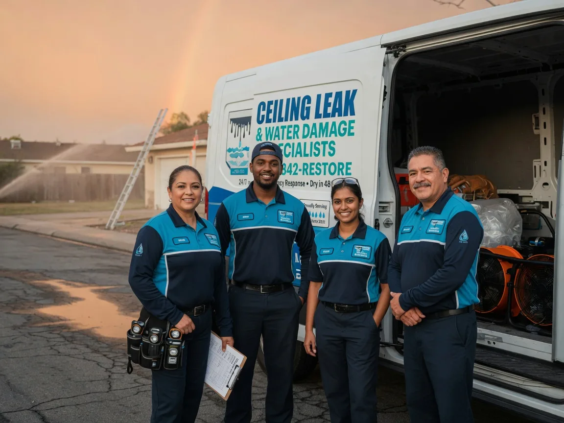 Ceiling Leak Cleanup company in Pleasant Lake, IN